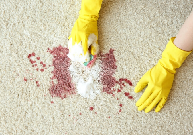 Treating Blood Stain on Carpet