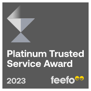 Feefo Trusted Award of 2022 Badge