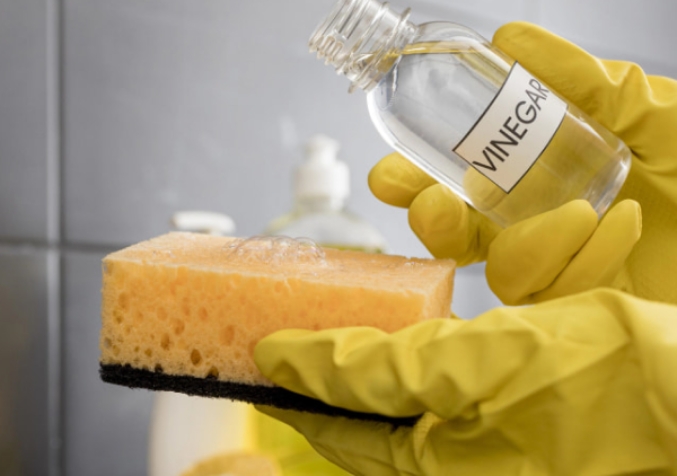 Vinegar as Cleaning agent for tiles