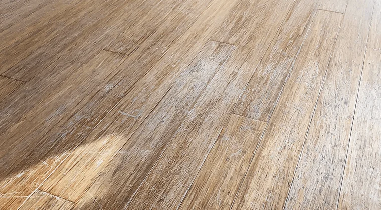 Electrodry Bamboo Floor Restoration Before